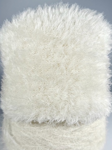 Hasegawa “Feather Touch” HKA 2119 Laine Soie Blanc perlé naturel photo 3